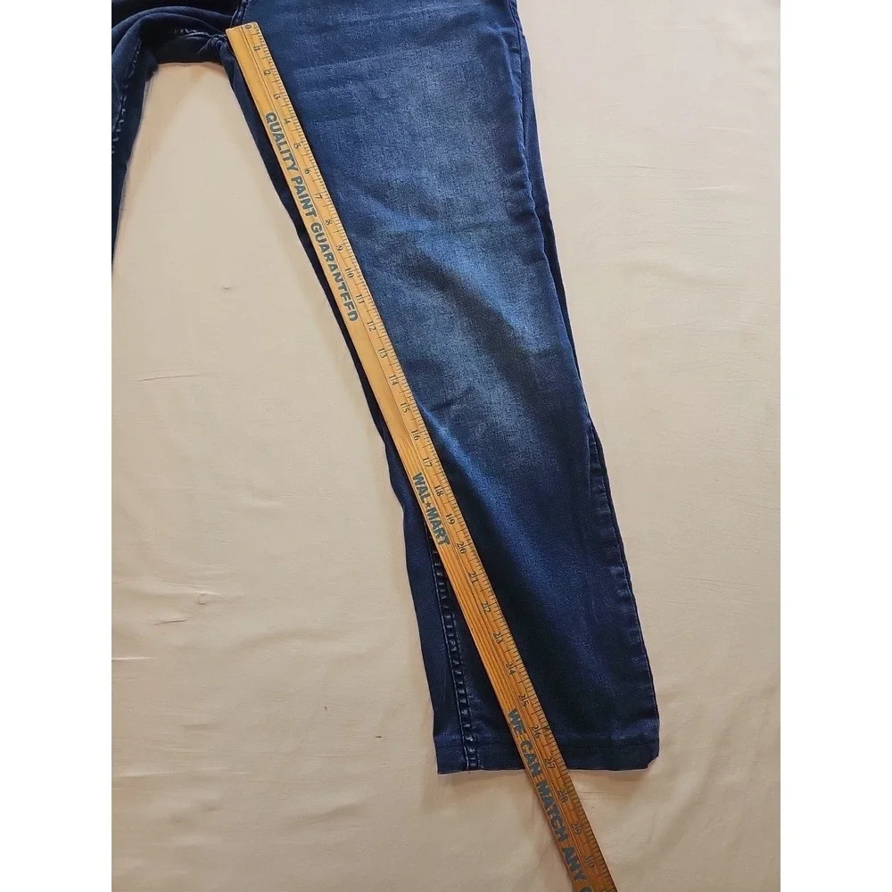 Marc Ecko Mens Cut & Sew Blue Denim Jeans Tag 34x30(inseam 27)